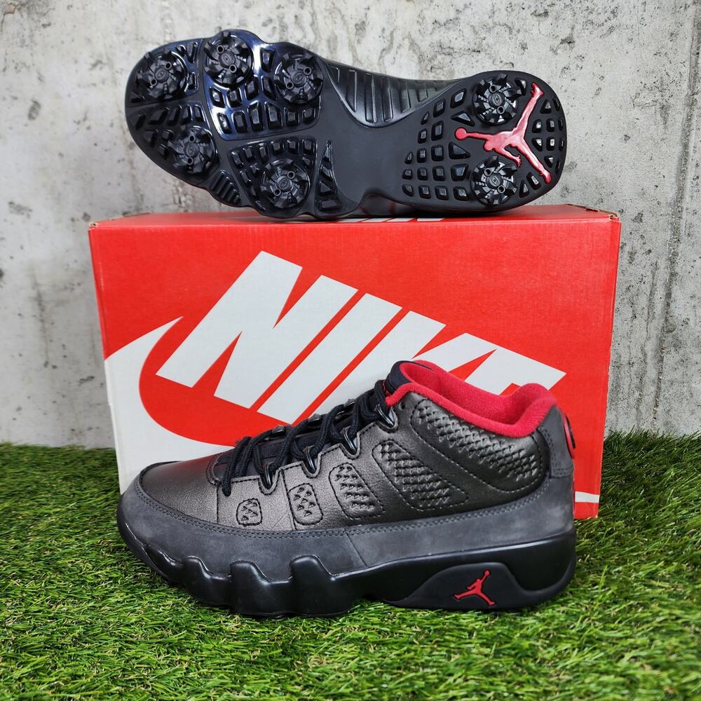 MSRP $230 Air Jordan 9 G Golf Shoes, size 7.5 men's, or size 9 Women